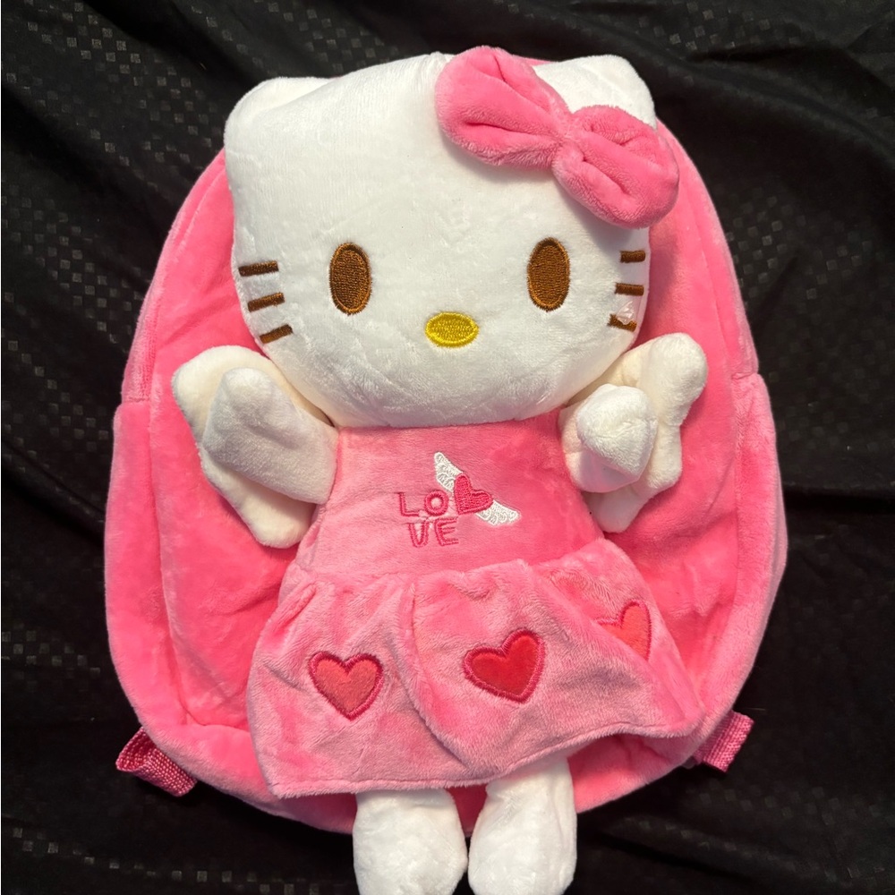 Pink and White mini Hello Kitty backpack